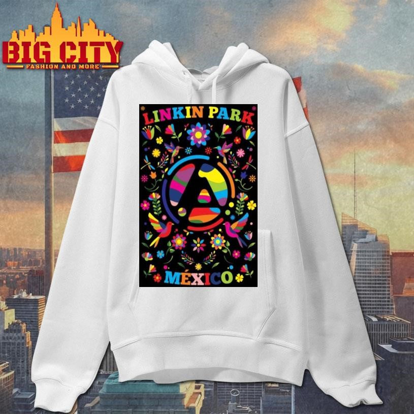 Linkin Park Mexico Tour Poster Shirt