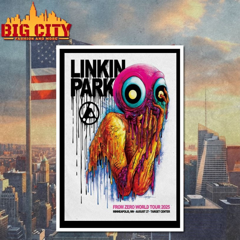 Linkin Park Minneapolis, MN August 27, 2025 Target Center Poster shirt