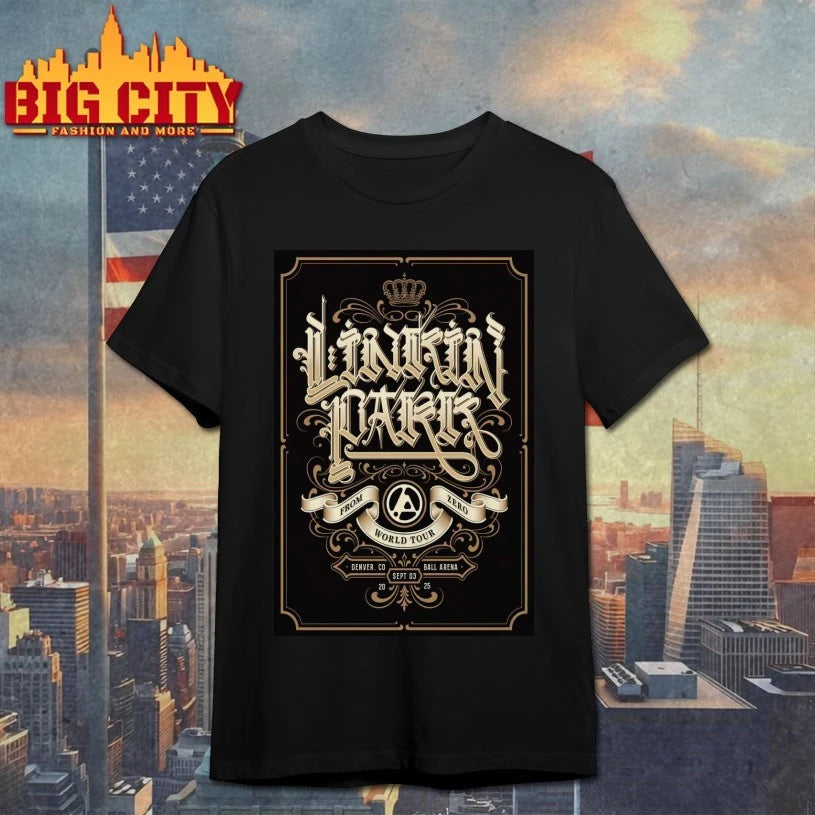 Linkin Park Sep 3 2025 Denver Poster Shirt