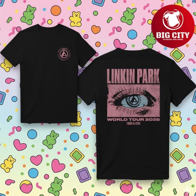 Linkin Park World Tour 2025 Two Sided Shirt