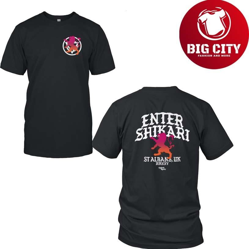 Lion Logo Enter Shikari 2025 New Shirt