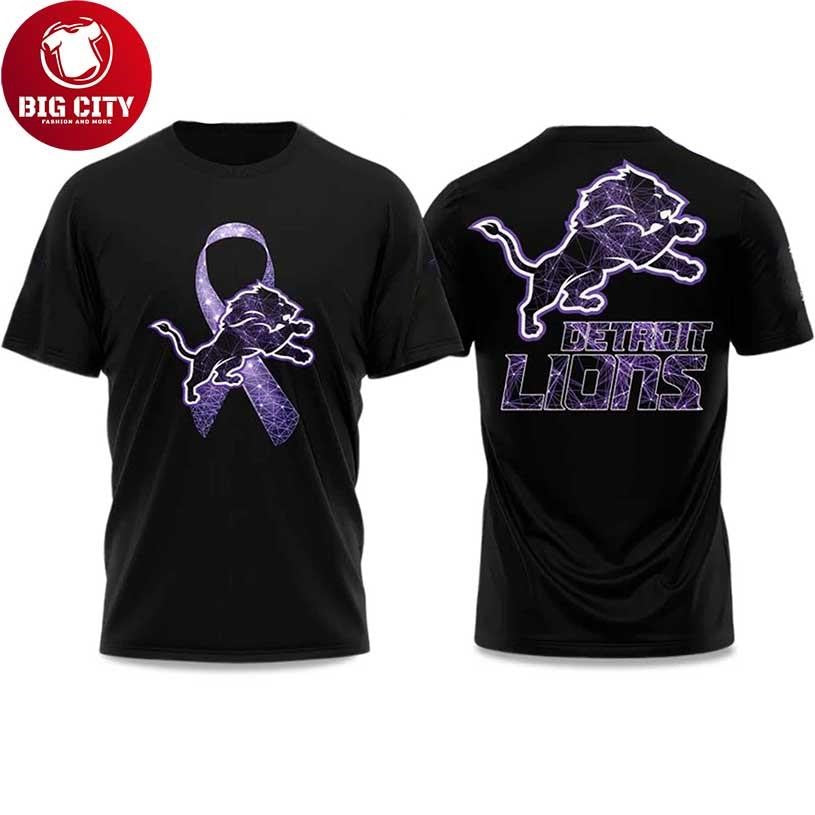 Lions Domestic Violence Awareness Month 2025 New Two Sided Shirt