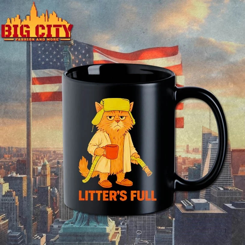 Litter’s Full Cat Parody shirt