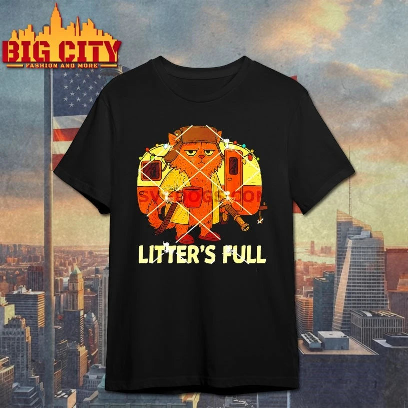 Litter’s Full Christmas Cat Parody shirt
