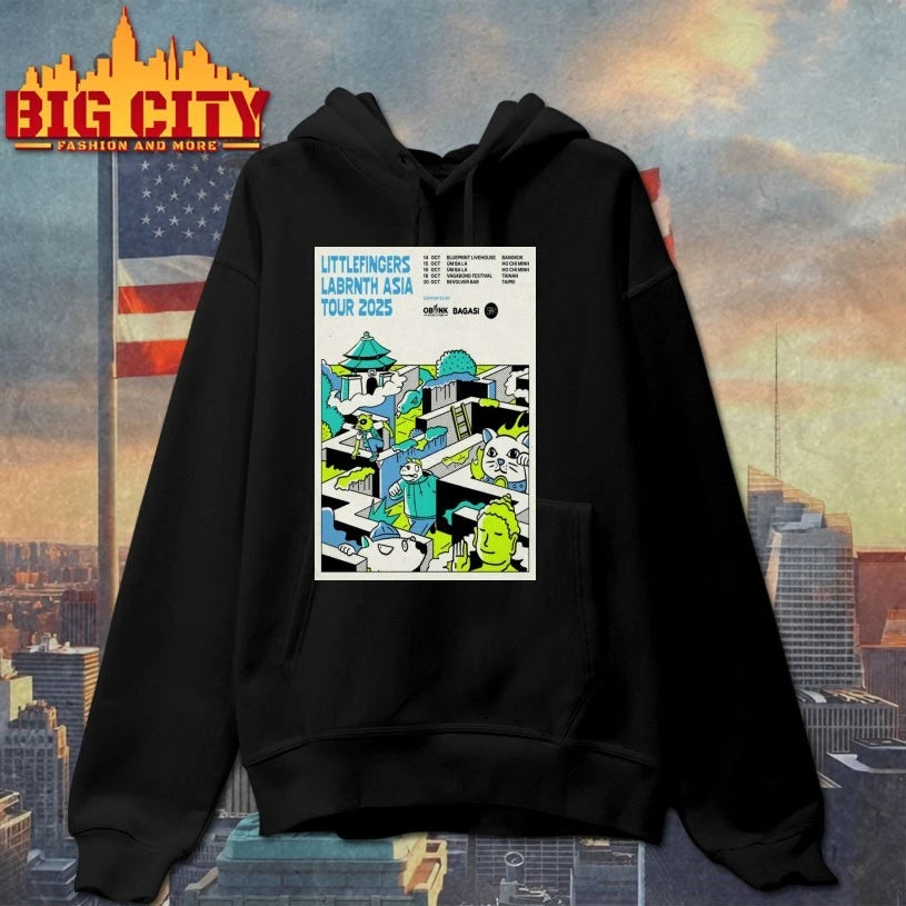 Littlefingers Asia Tour 2025 Poster Shirt