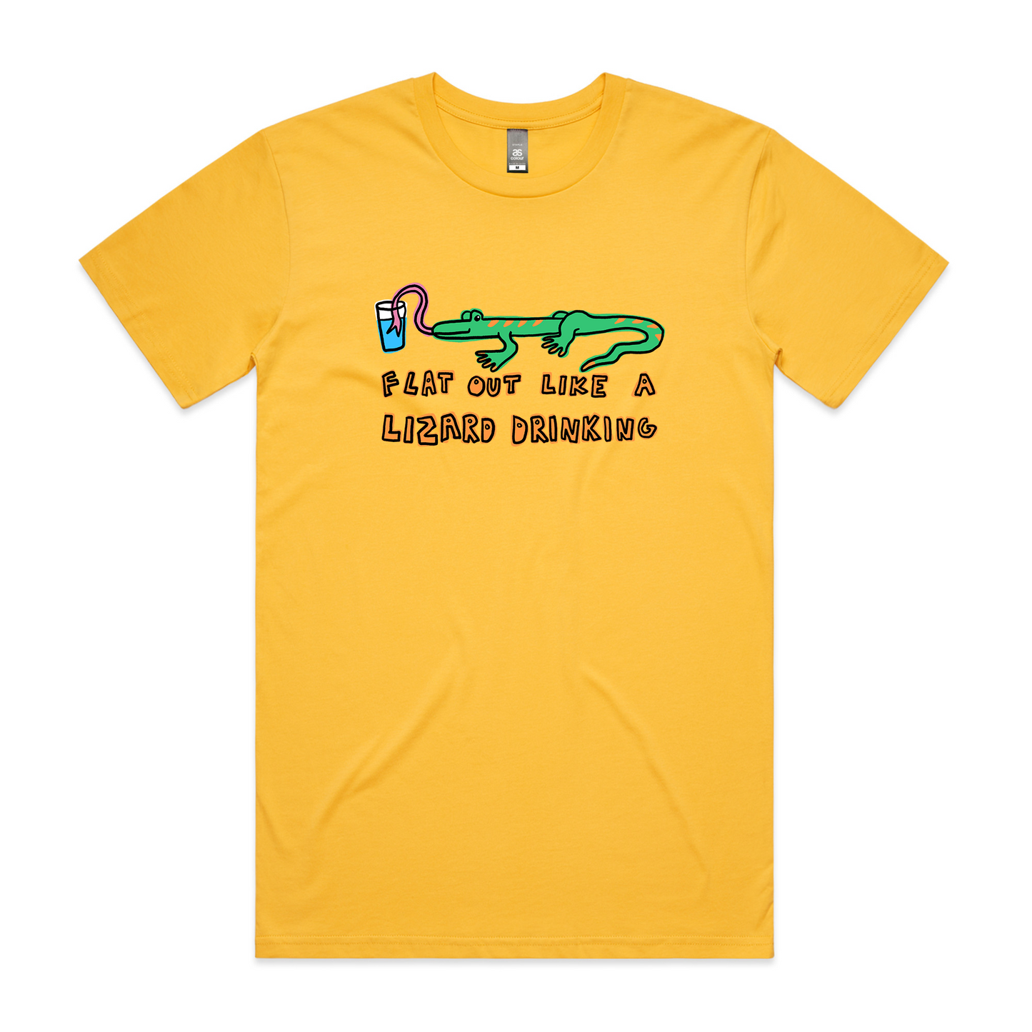Lizard Drinking Tee