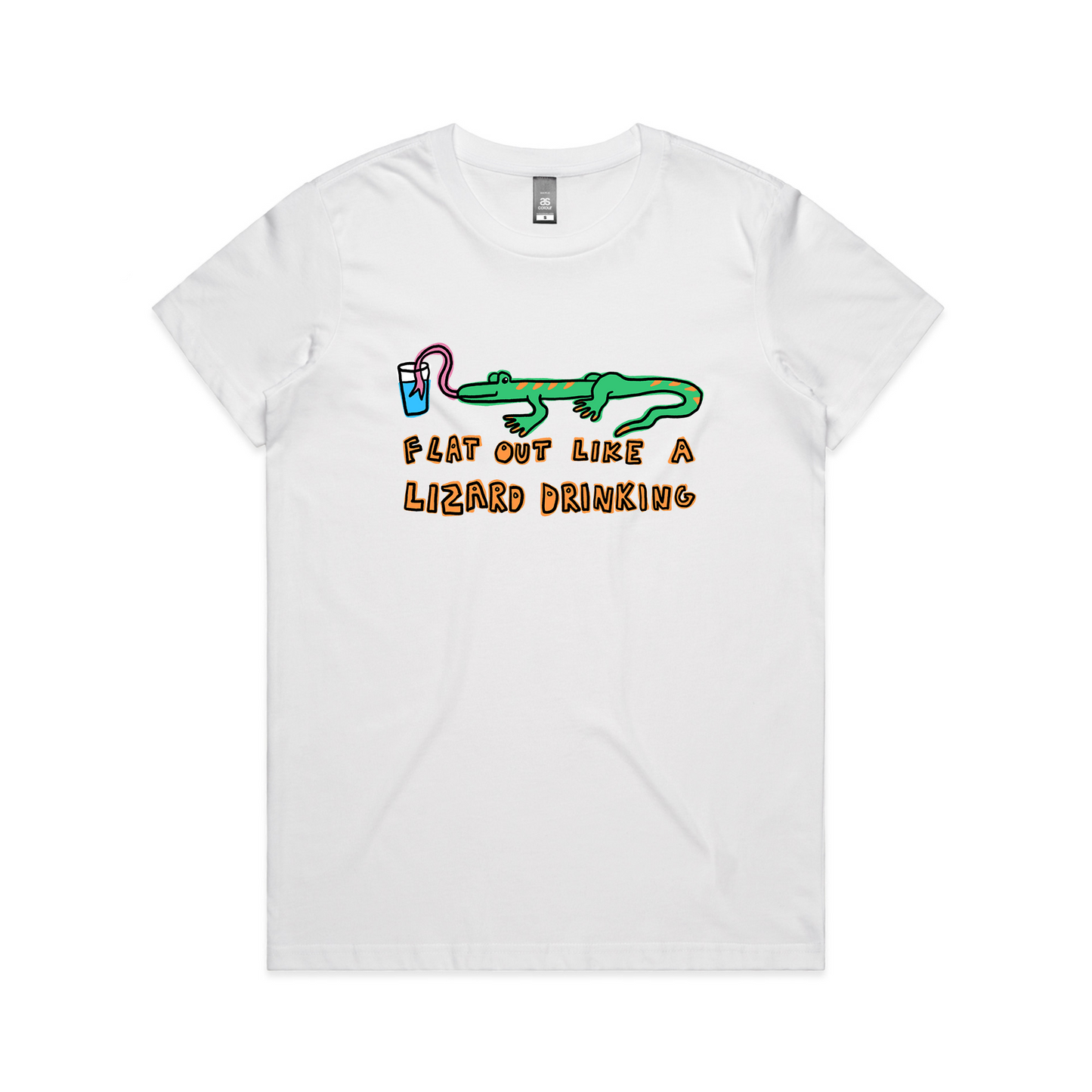 Lizard Drinking Tee