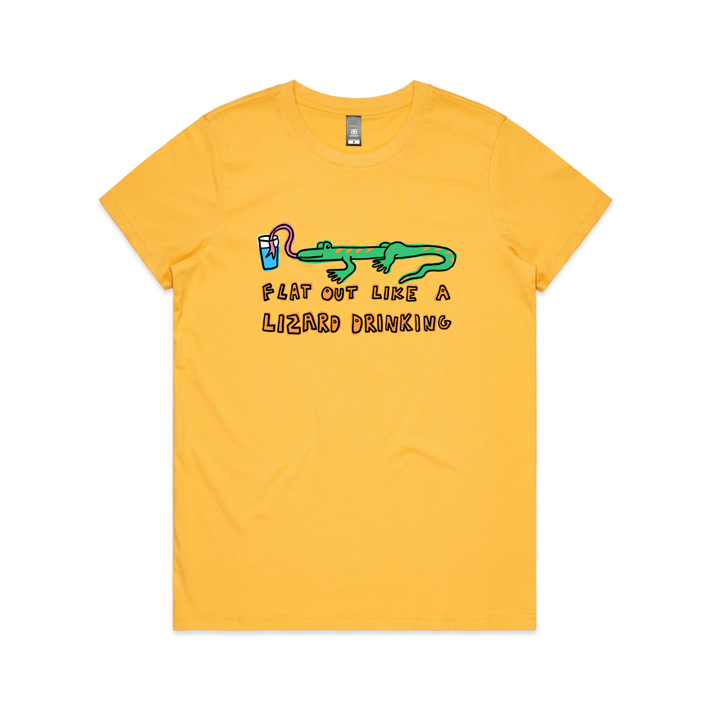 Lizard Drinking Tee
