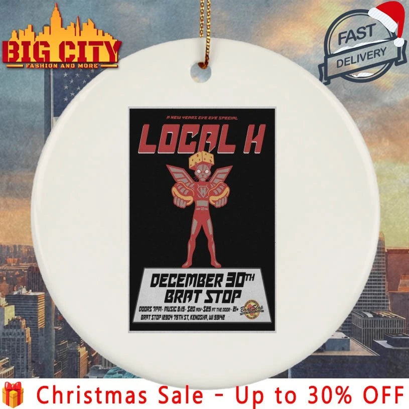 Local H Dec 30 2025 New Year’s Eve Concert Poster shirt