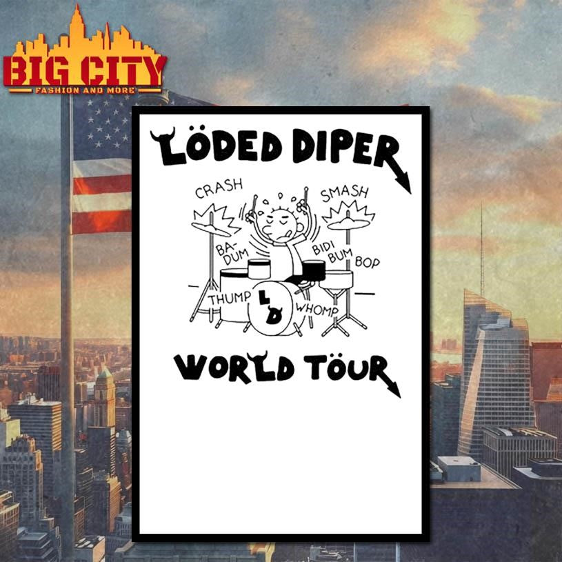 Loded Diper World Tour Shirt