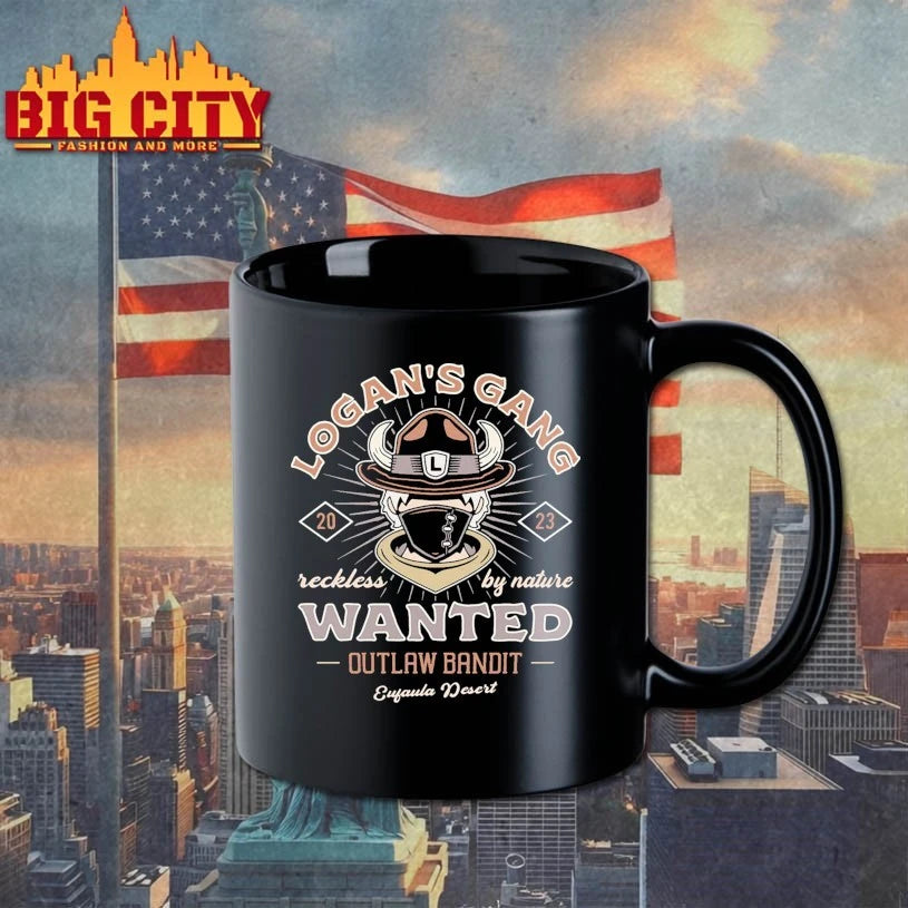 Logan’s Gang Reckless by nature wanted outlaw bandit shirt