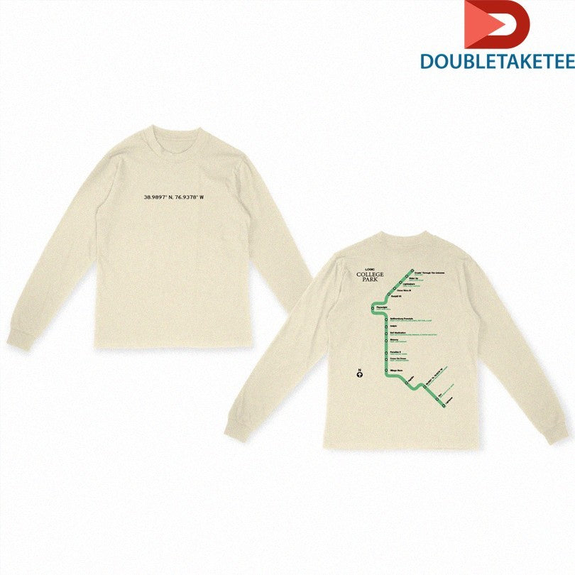 Logic College Park Subway Coordinates T-shirts