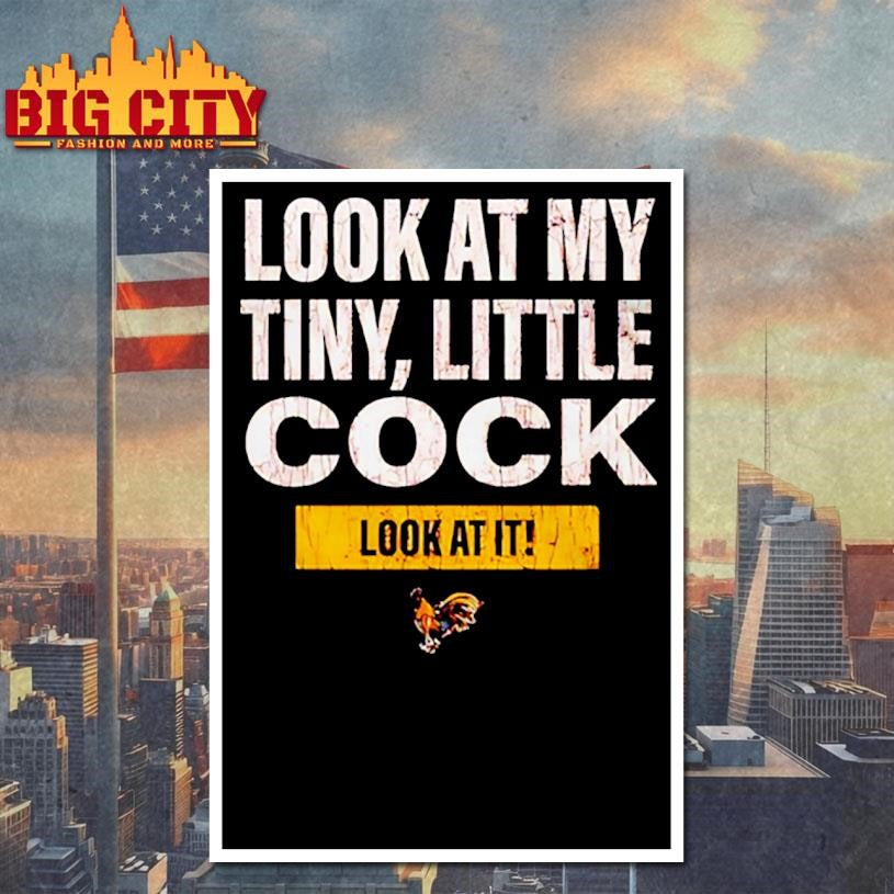 Look at my tiny little cock look at it shirt
