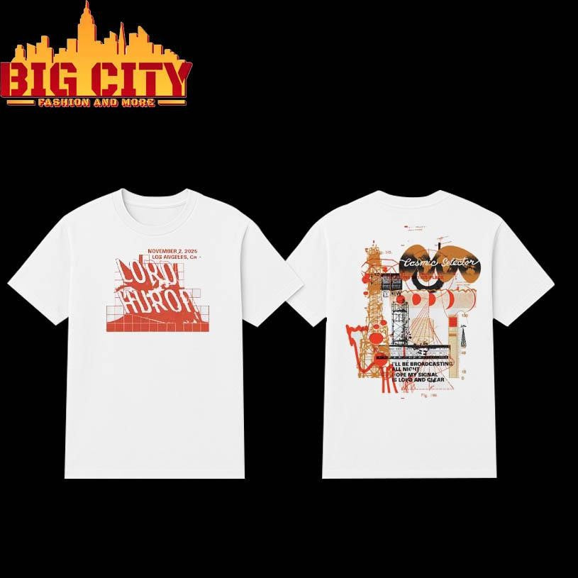 Lord Huron Los Angeles Nov 2 2025 Event Two Sided Shirt