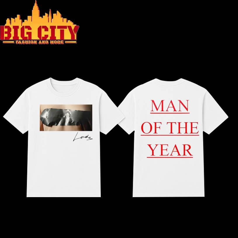 Lordes Ultrasound Man Of The Year Tour Two Sided Shirt