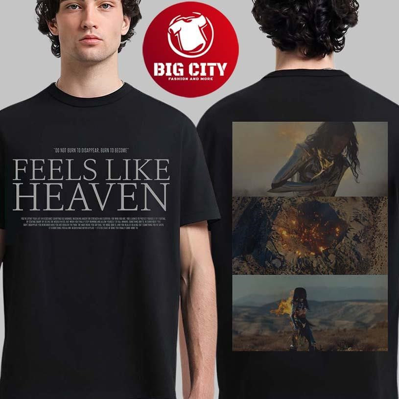 Loreen Feels Like Heaven Single Two Sided Shirt