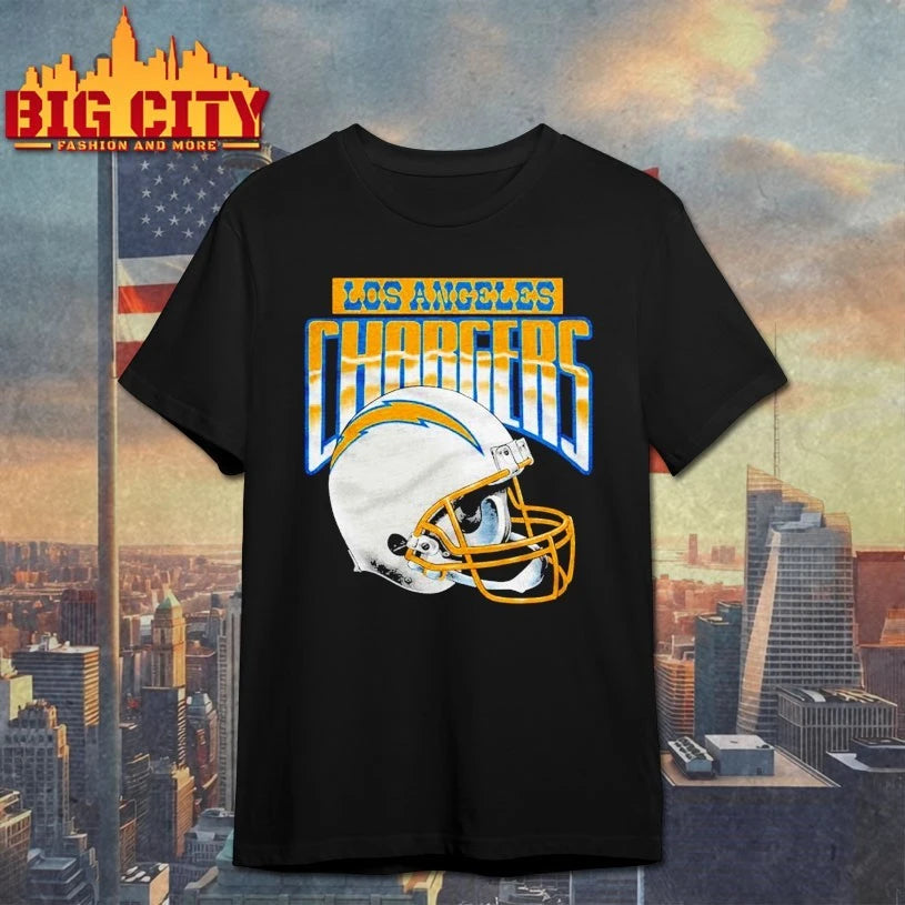 Los Angeles Chargers Gradient Helmet Shirt