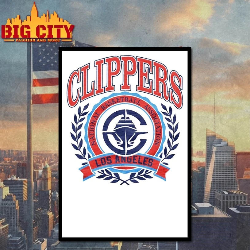 Los Angeles Clippers Crest National basketball association shirt
