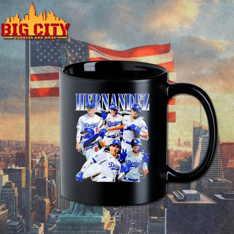 Los Angeles Dodgers 2025 Hernandez Graphic Shirt