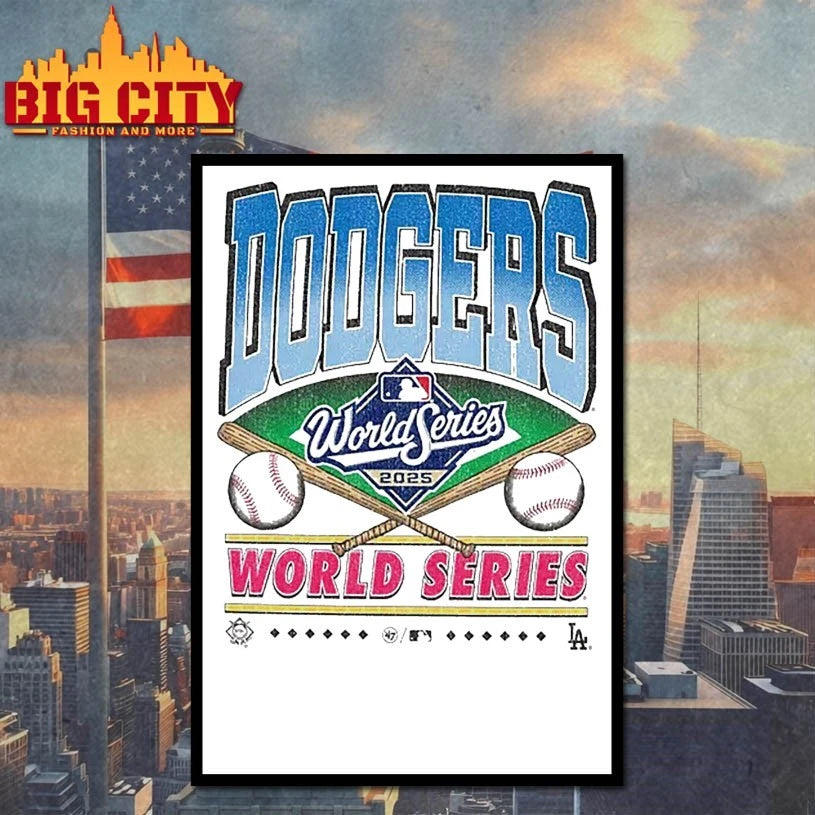 Los Angeles Dodgers 2025 World Series Bound Franklin Shirt