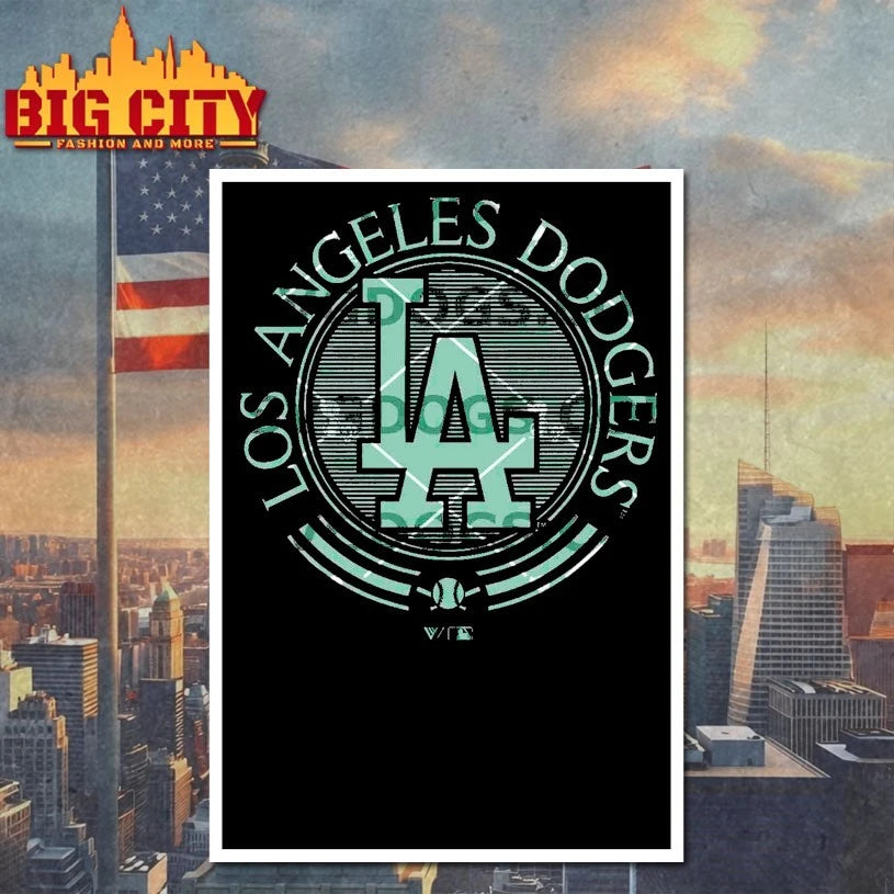 Los Angeles Dodgers Baseball Led Neon shirt