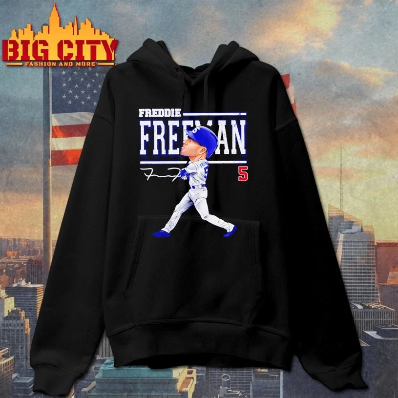 Los Angeles Dodgers Freddie Freeman cartoon signature Shirt