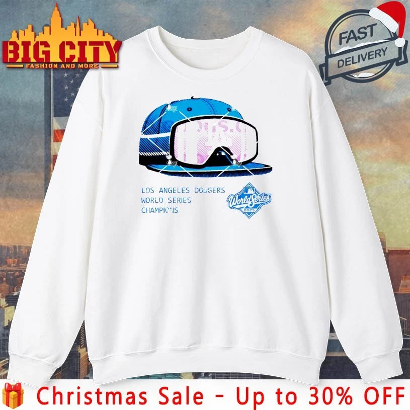 Los Angeles Dodgers Helmet World Series 2025 Champions Shirt
