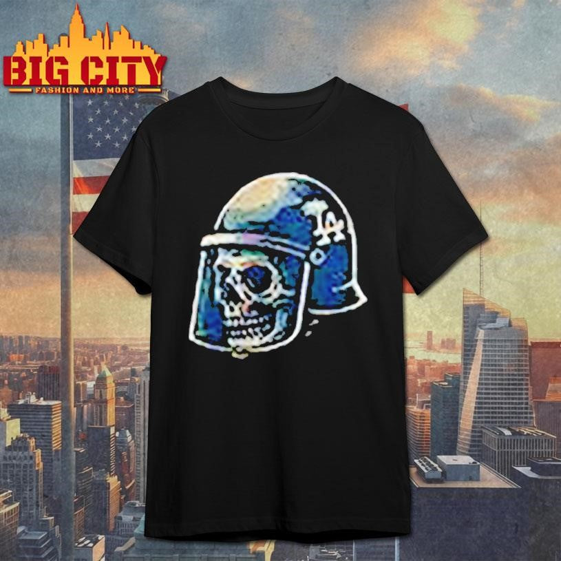 Los Angeles Dodgers La Sluggers Skeleton Shirt