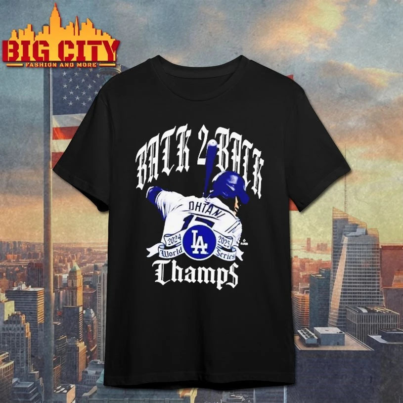 Los Angeles Dodgers Shohei Ohtani Back 2 Back World Series Champs 2025 shirt