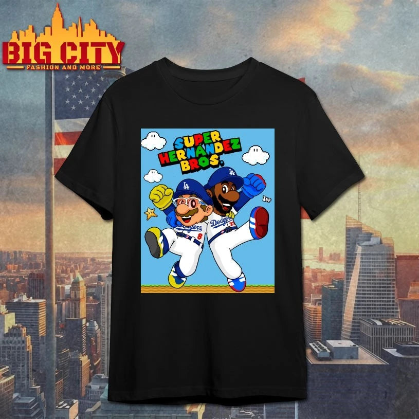 Los Angeles Dodgers Supper Hernander Bros shirt