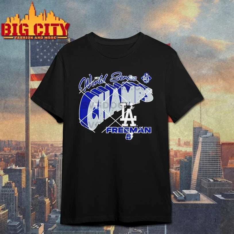 Los Angeles Dodgers World Series 2025 Champs Freeman 5 Shirt