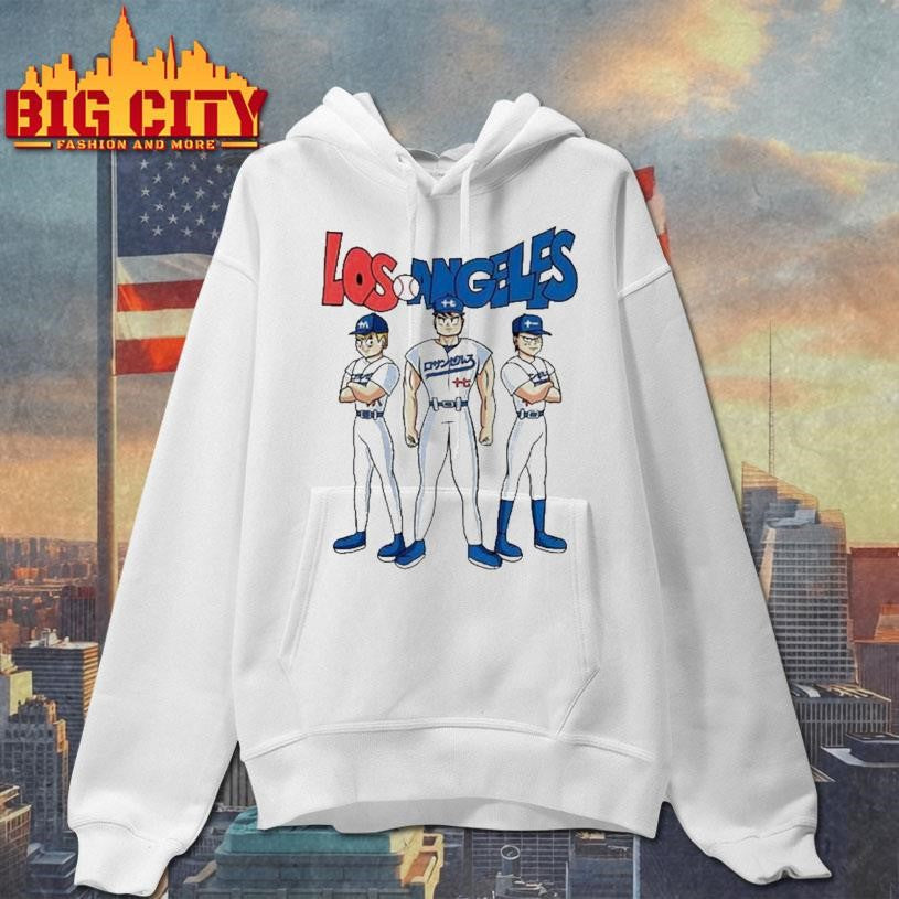 Los Angeles Dodgers baseball x Gragon Ball Z shirt