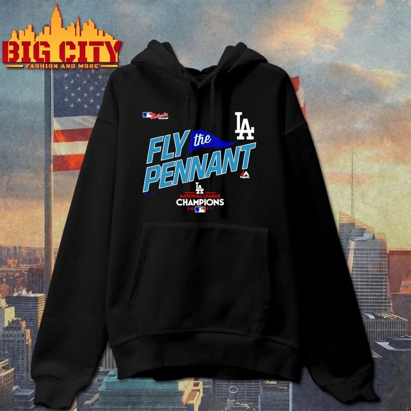 Los Angeles Dodgers fly the pennant champions shirt