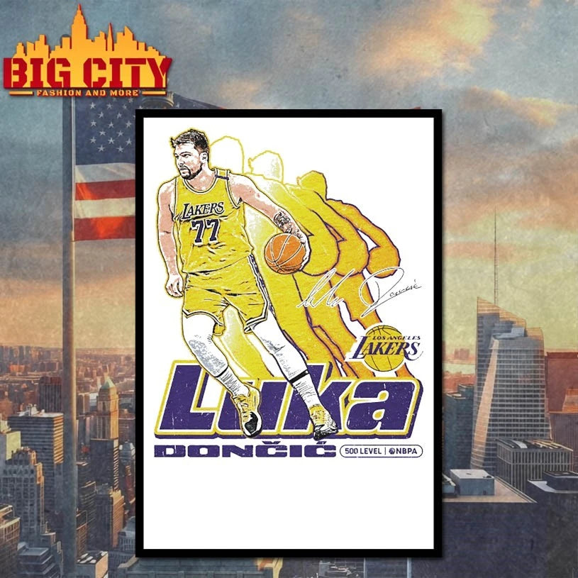 Los Angeles Lakers Luka Doncic signature shirt