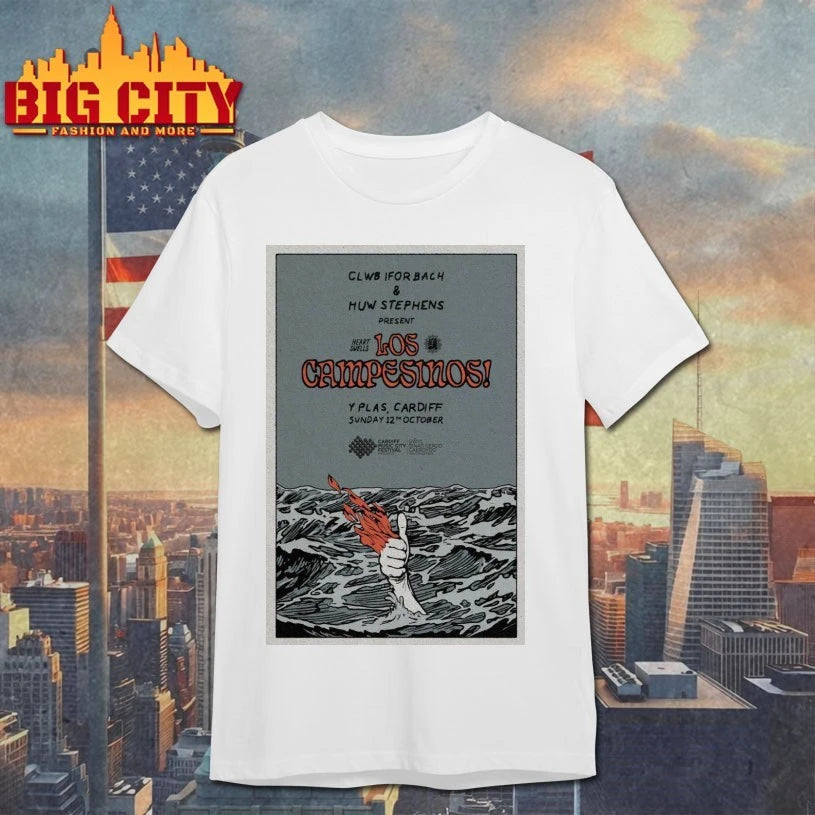 Los Campesinos! October 12, 2025 Cardiff University Student Union, Cardiff, UK Poster shirt