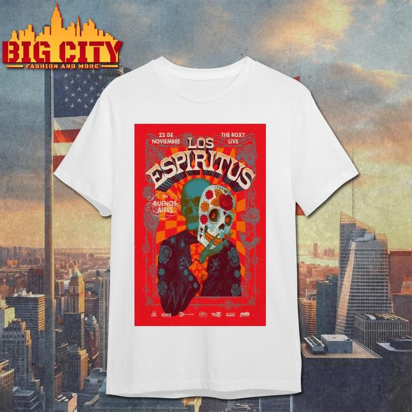 Los Espíritus Fall Tour 2025 22 The Roxy Poster Shirt