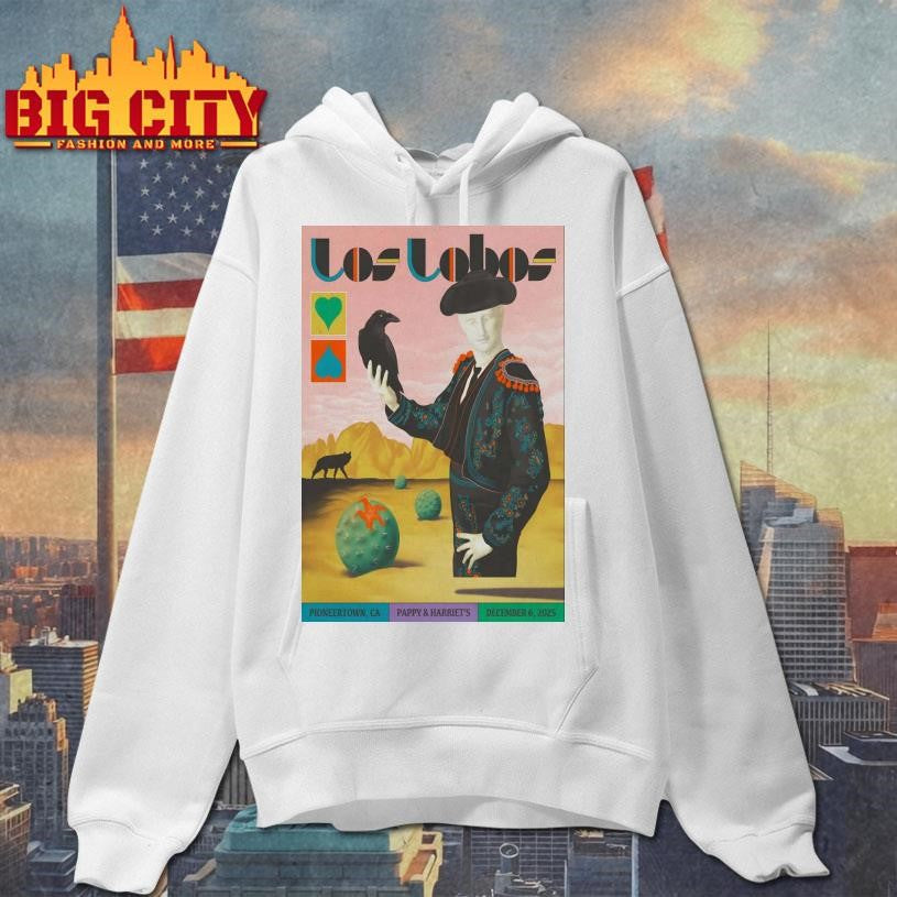 Los Lobos Dec 6 2025 Pappy &amp; Harriet’s In Pioneertown CA Poster Shirt