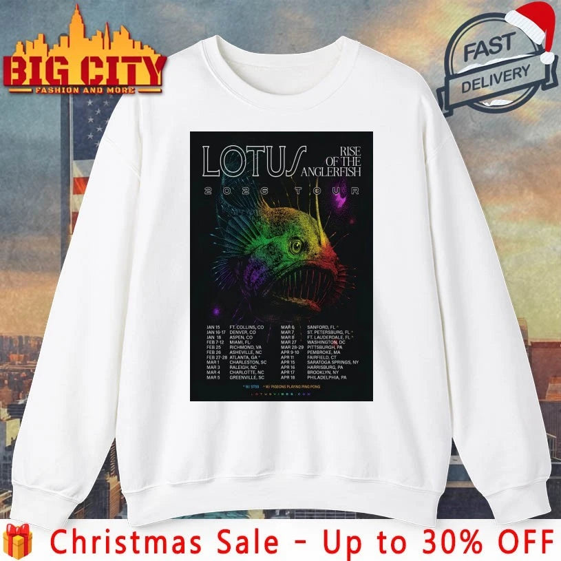 Lotus Rise Of The Anglerfish 2026 Shows Poster shirt