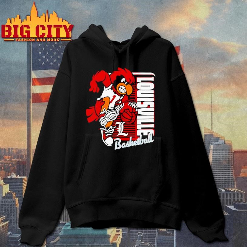 Louisville Cardinals Red Modern Mascot Basketball shirt