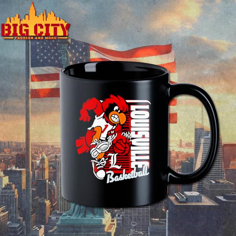 Louisville Cardinals Red Modern Mascot Basketball shirt