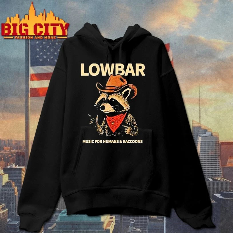 Lowbar Music For Humans And Raccoons shirt