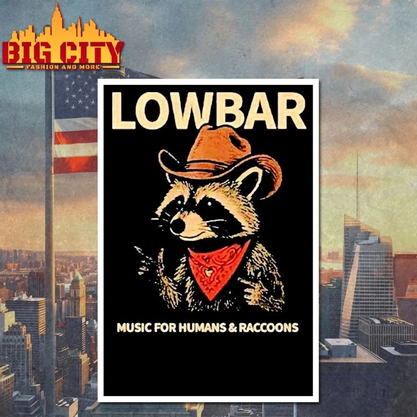 Lowbar Music For Humans And Raccoons shirt
