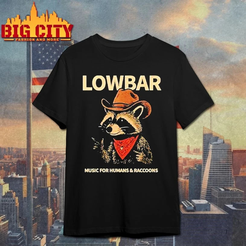 Lowbar Music For Humans And Raccoons shirt