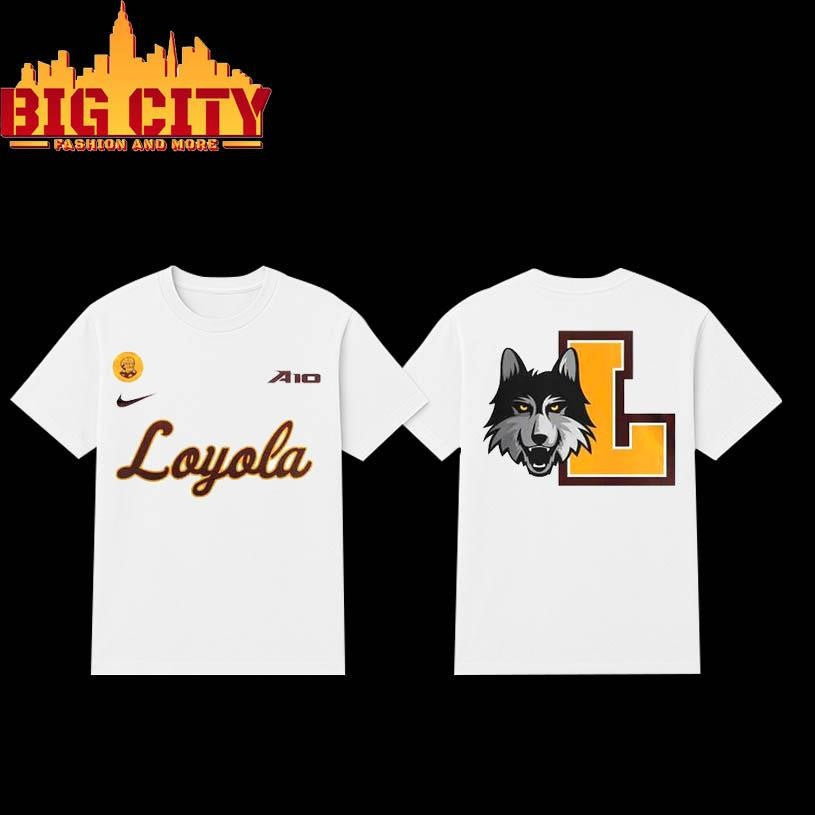 Loyola Ramblers Basketball 2025 Two Sided Shirt