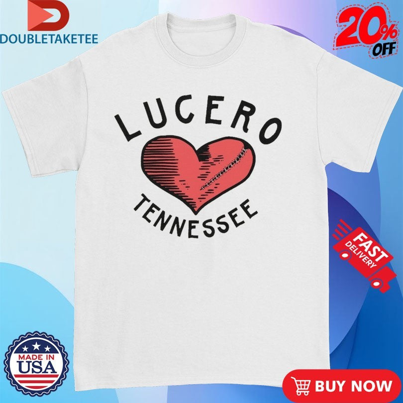Lucero Tennessee Broken Heart T-shirts
