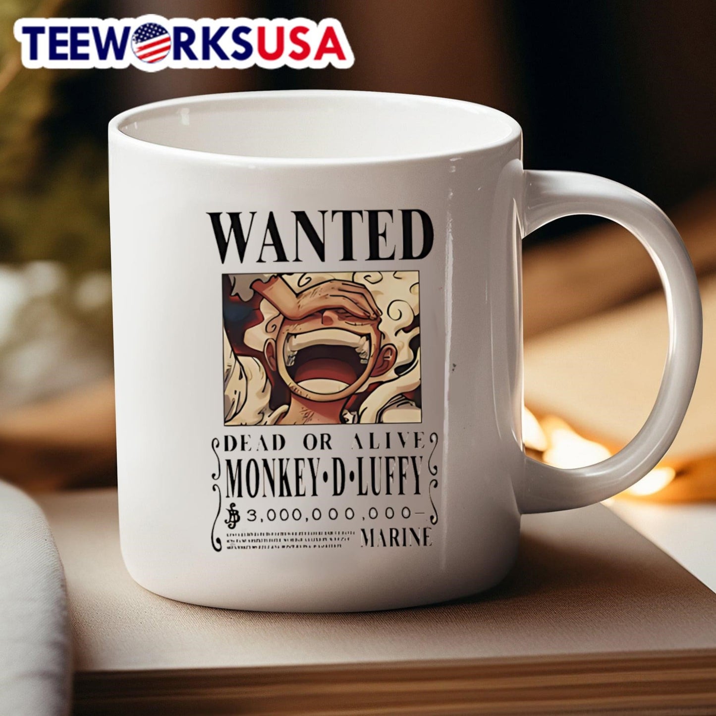 Luffy Gear 5 Wanted Shirt