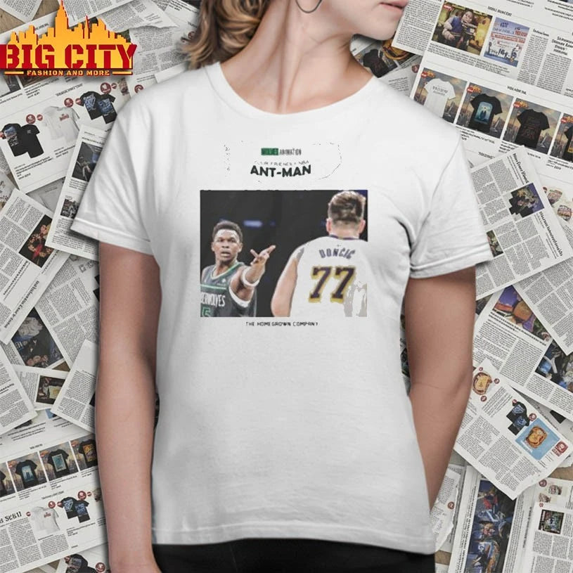 Luka Doncic And Anthony Edwards Ant Man The Homegrown Company shirt