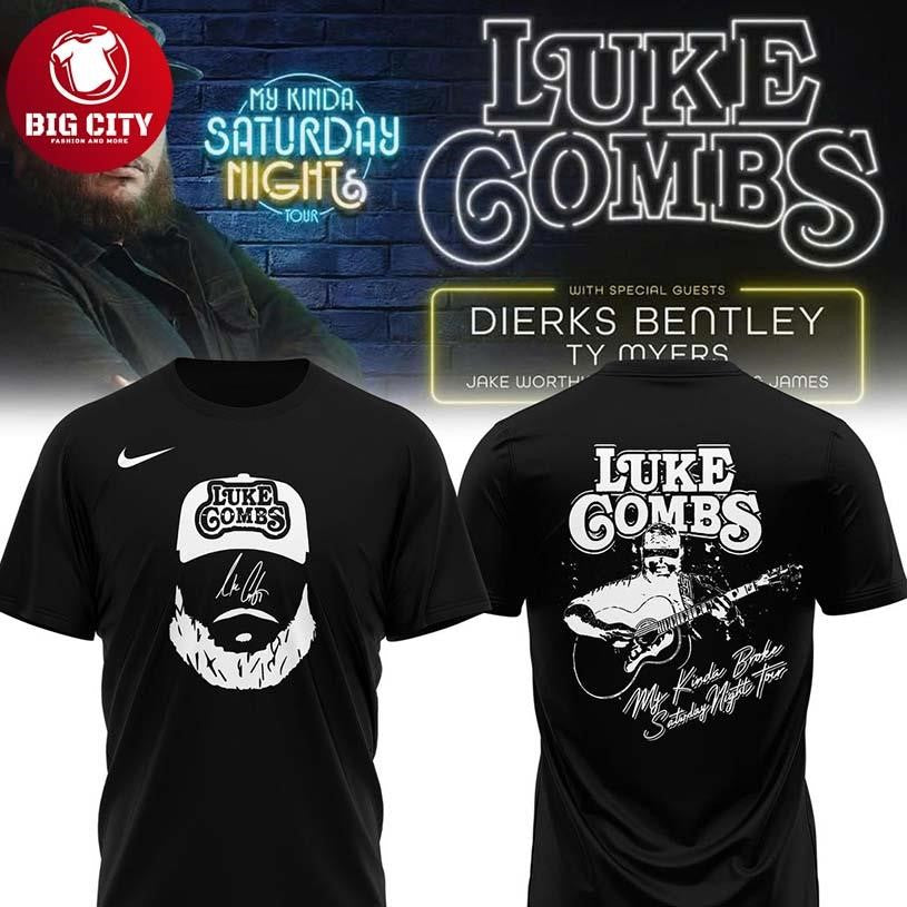 Luke Combs My Kinda Saturday Night Tour 2026 Since Hurricane Two Sided Shirt