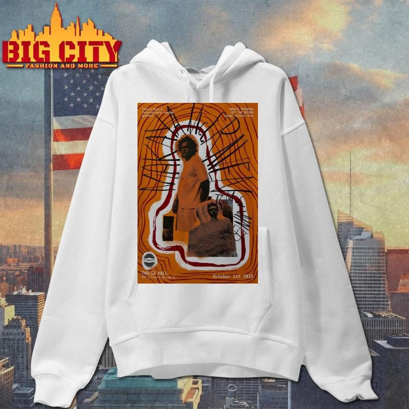 MAKAYA MCCRAVEN and TOM SKINNER 10.1.2025 Chicago IL Poster Shirt