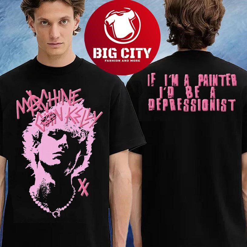 MGK Tickets Anniversary I’m A Painter I’D Be A Depressionist Two Sided Shirt